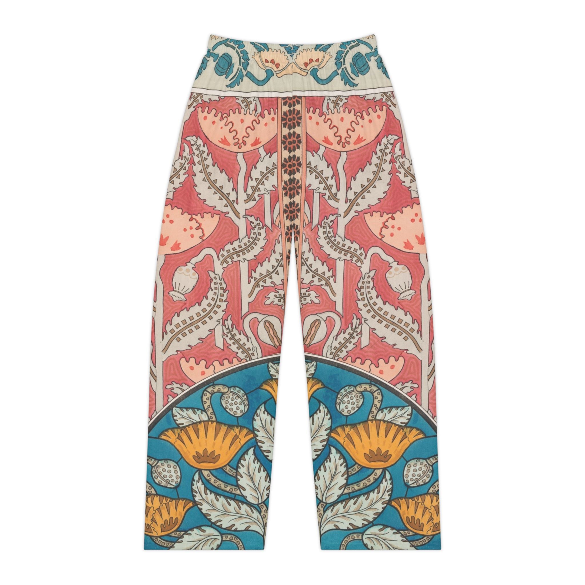 Deco Poppies, Pajama Bottoms, Loungewear Essential (8 sizes)
