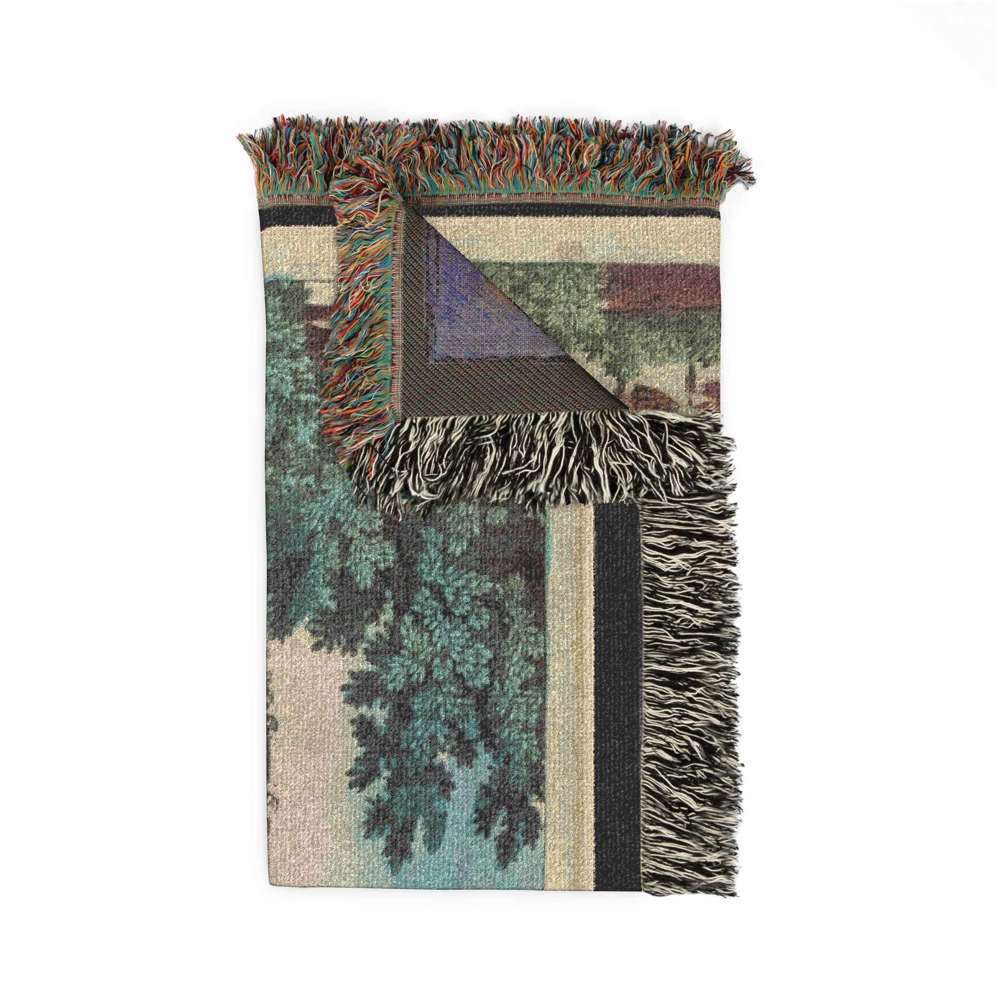 Luxembourg Palace and Garden Woven Blanket - Tapestry Throw / Wall Art 3 variants