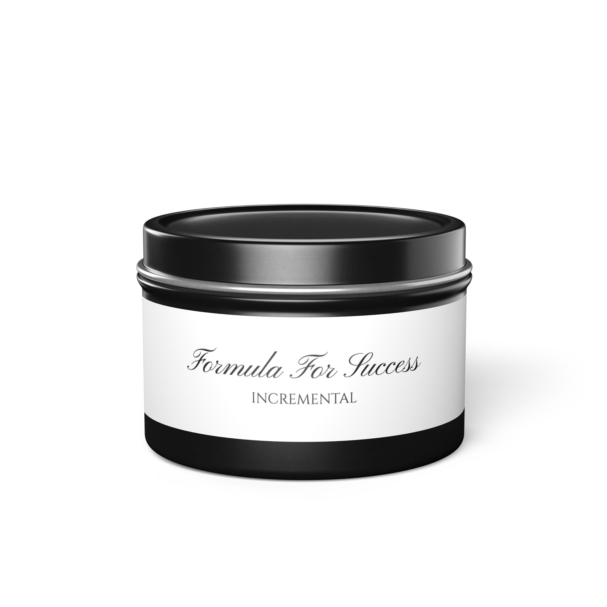 Formula For Success - Incremental: Tin Candle ( 2 sizes, 5 scents )