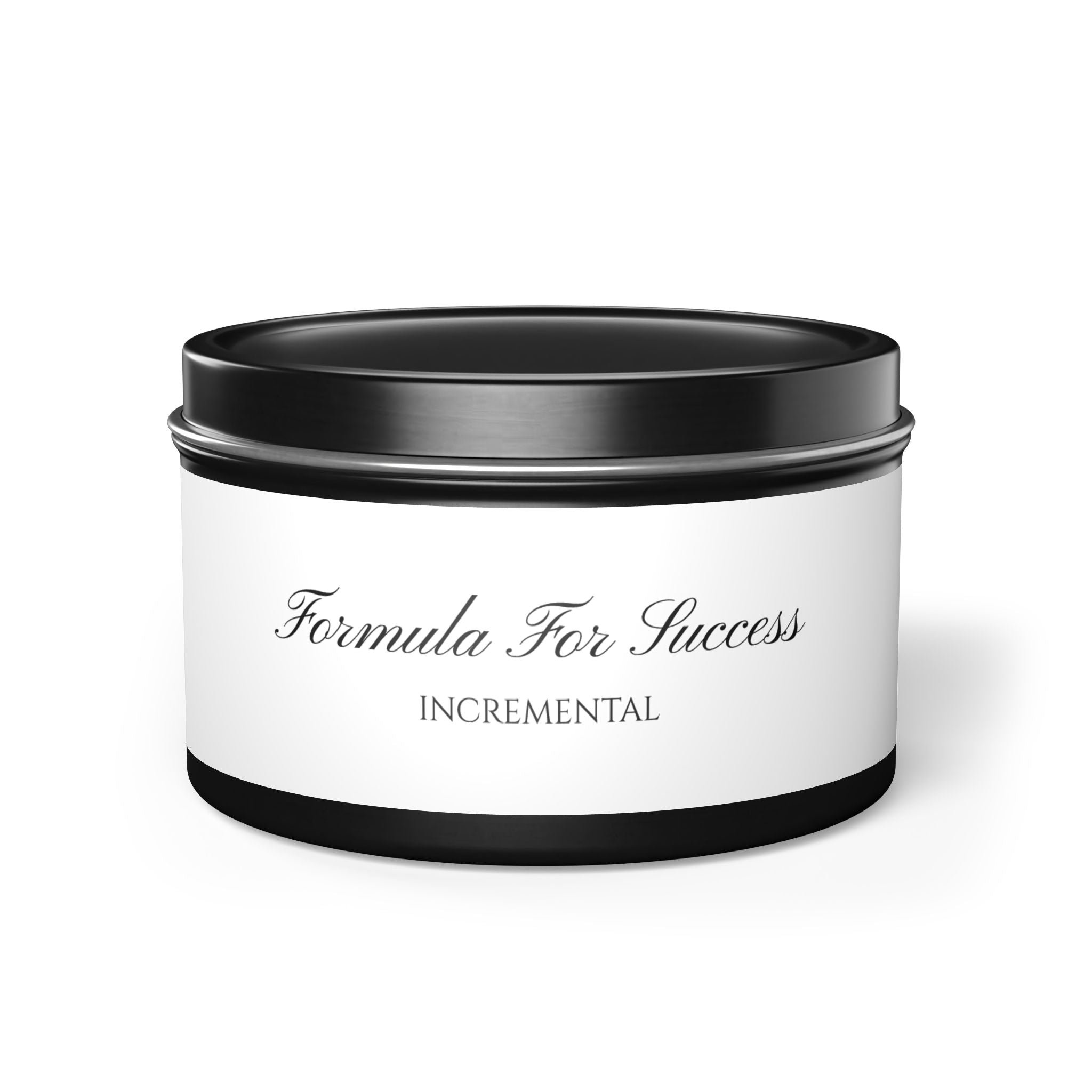 Formula For Success - Incremental: Tin Candle ( 2 sizes, 5 scents )