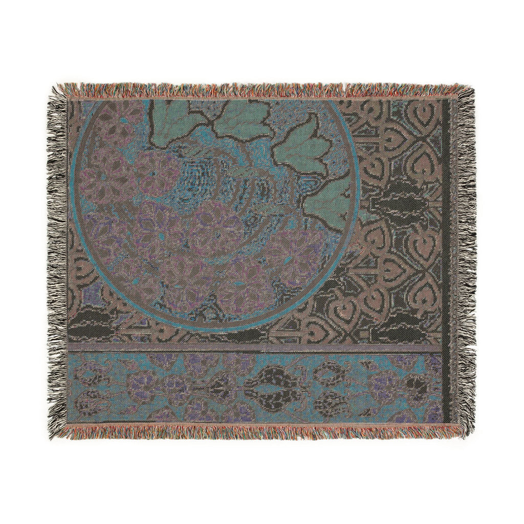 Deco Cyclamens: Woven Blanket / Wall Hanging (3 variants)