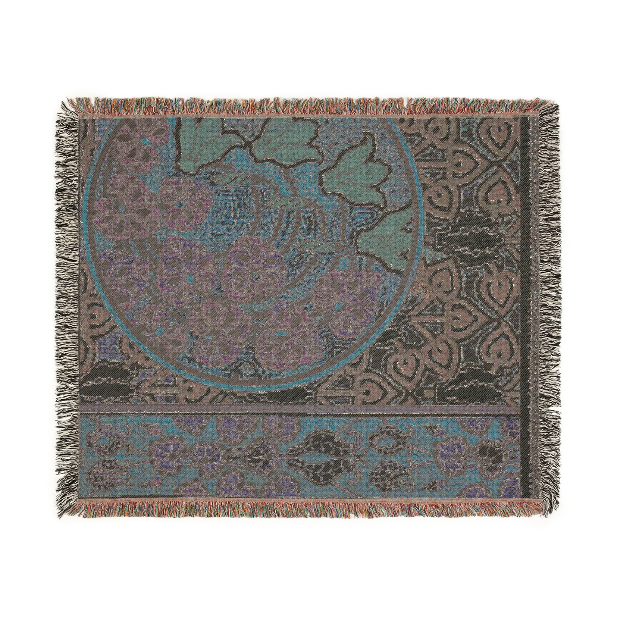 Deco Cyclamens: Woven Blanket / Wall Hanging (3 variants)