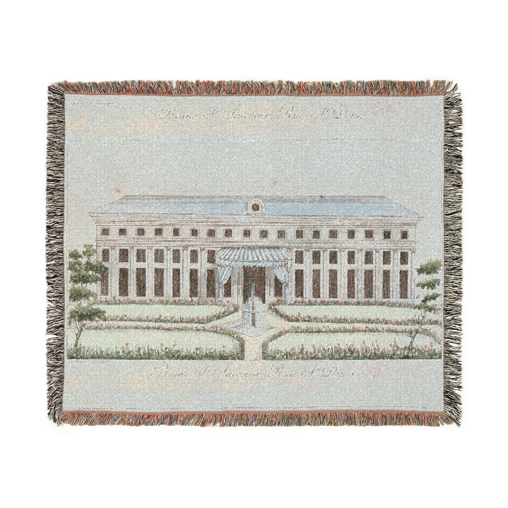Parisian Architecture: Woven Blanket / Wall Art / Tapestry / Throw