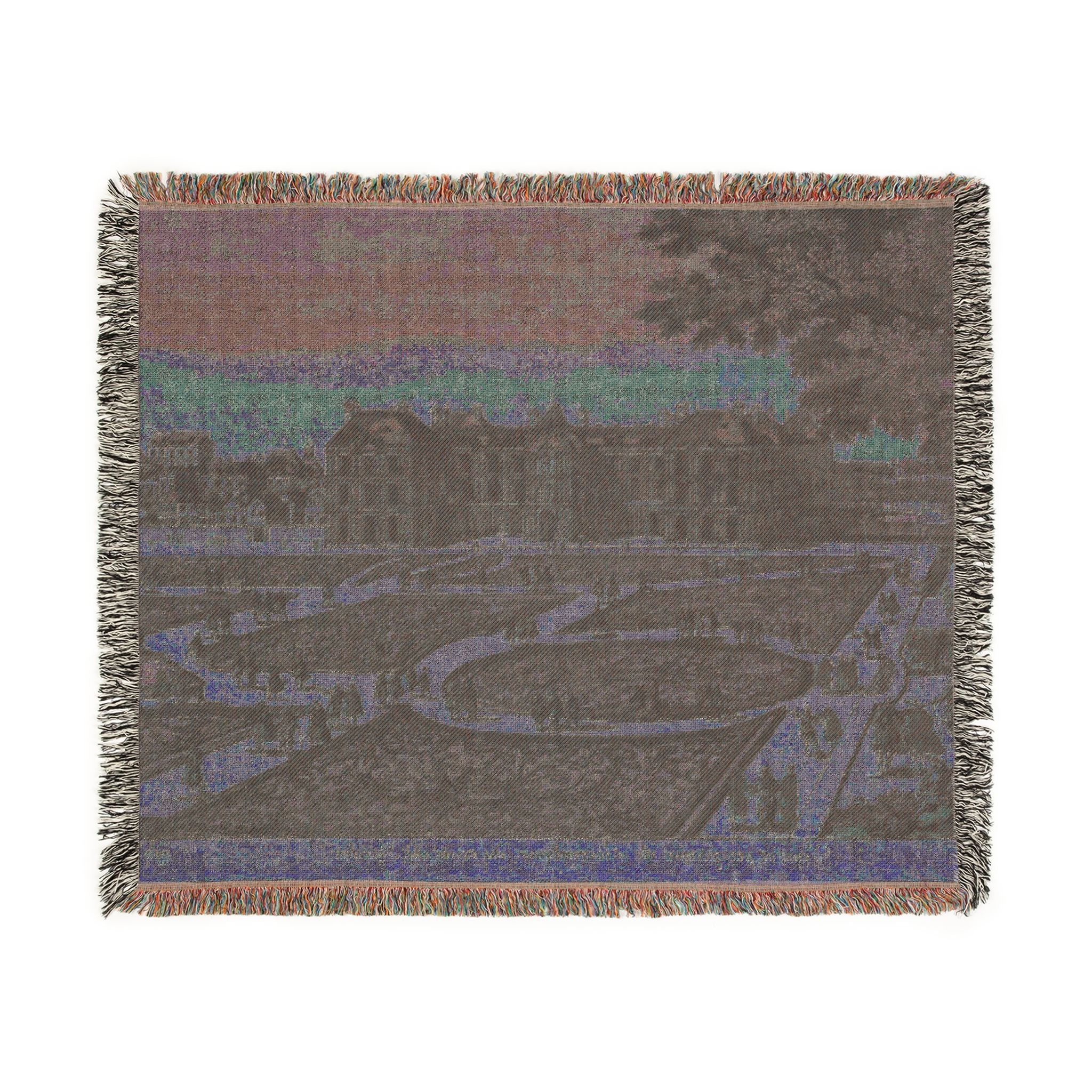 Luxembourg Palace and Garden Woven Blanket - Tapestry Throw / Wall Art 3 variants
