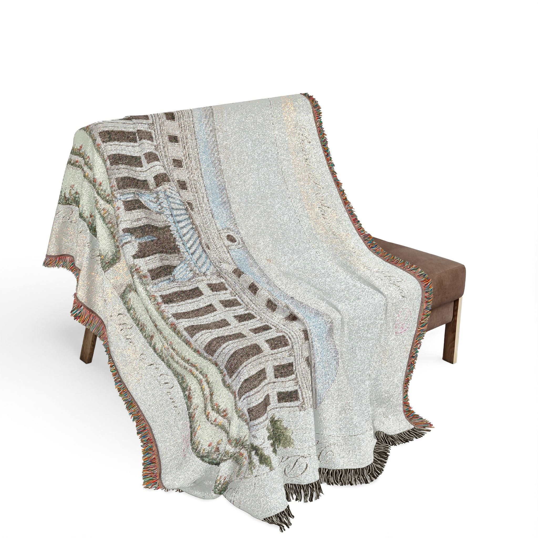 Parisian Architecture: Woven Blanket / Wall Art / Tapestry / Throw