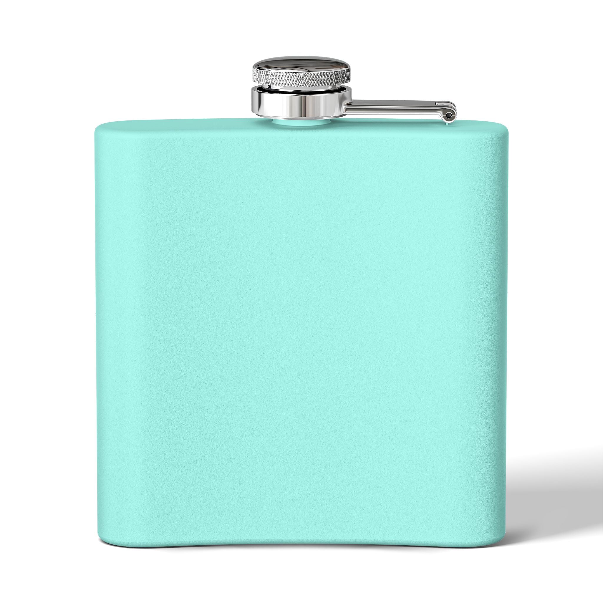 French Opera of Comedy Stainless Steel Flask, 6oz, Barware