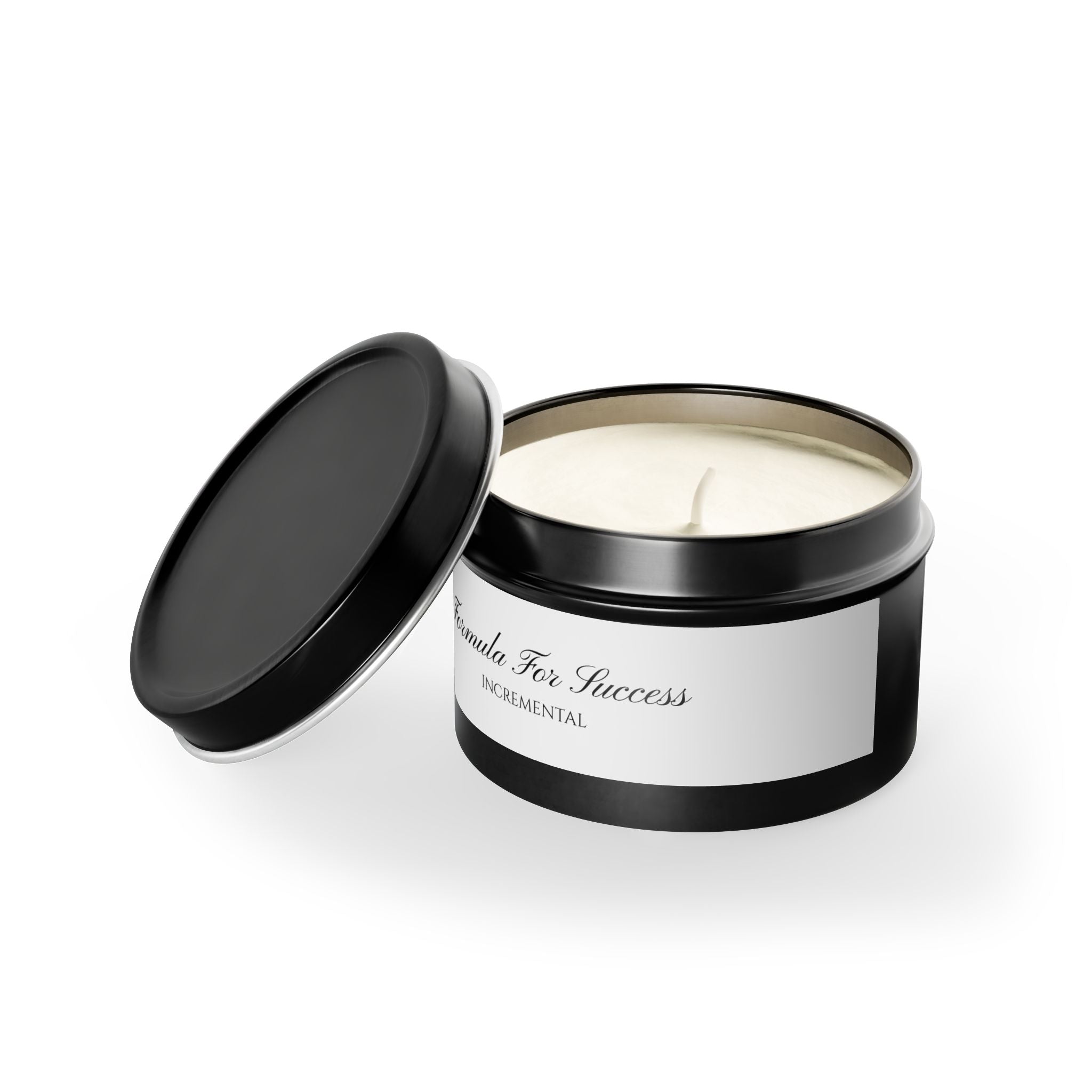 Formula For Success - Incremental: Tin Candle ( 2 sizes, 5 scents )