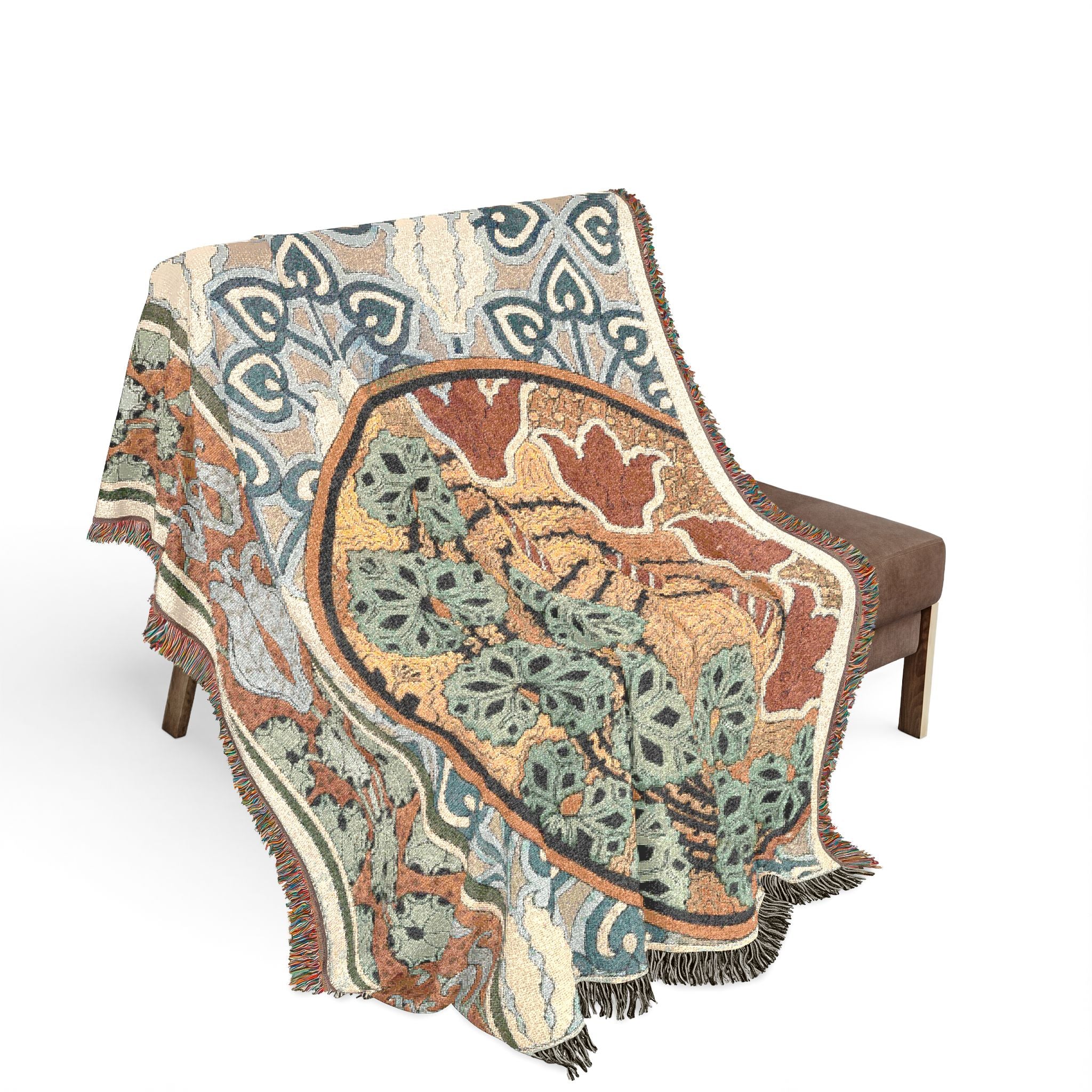 Deco Cyclamens: Woven Blanket / Wall Hanging (3 variants)