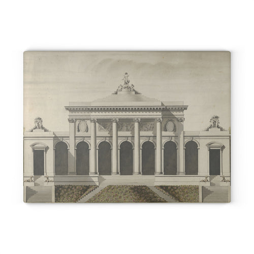 Architectural Glass Cutting Board - Elegant Kitchen Décor (2 sizes)