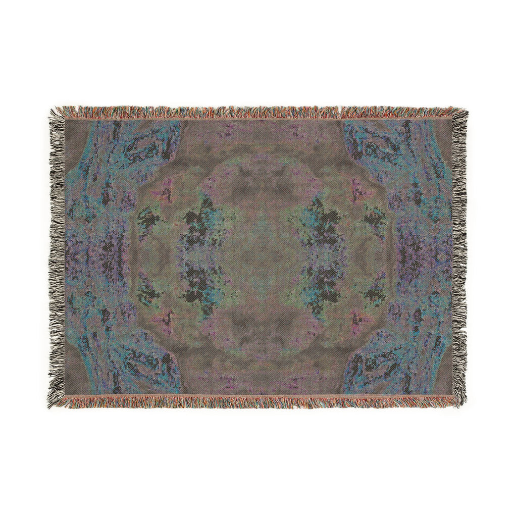 Kaleidoscope Mosaic Woven Blanket - Decorative Throw / Wall Hanging 3 sizes