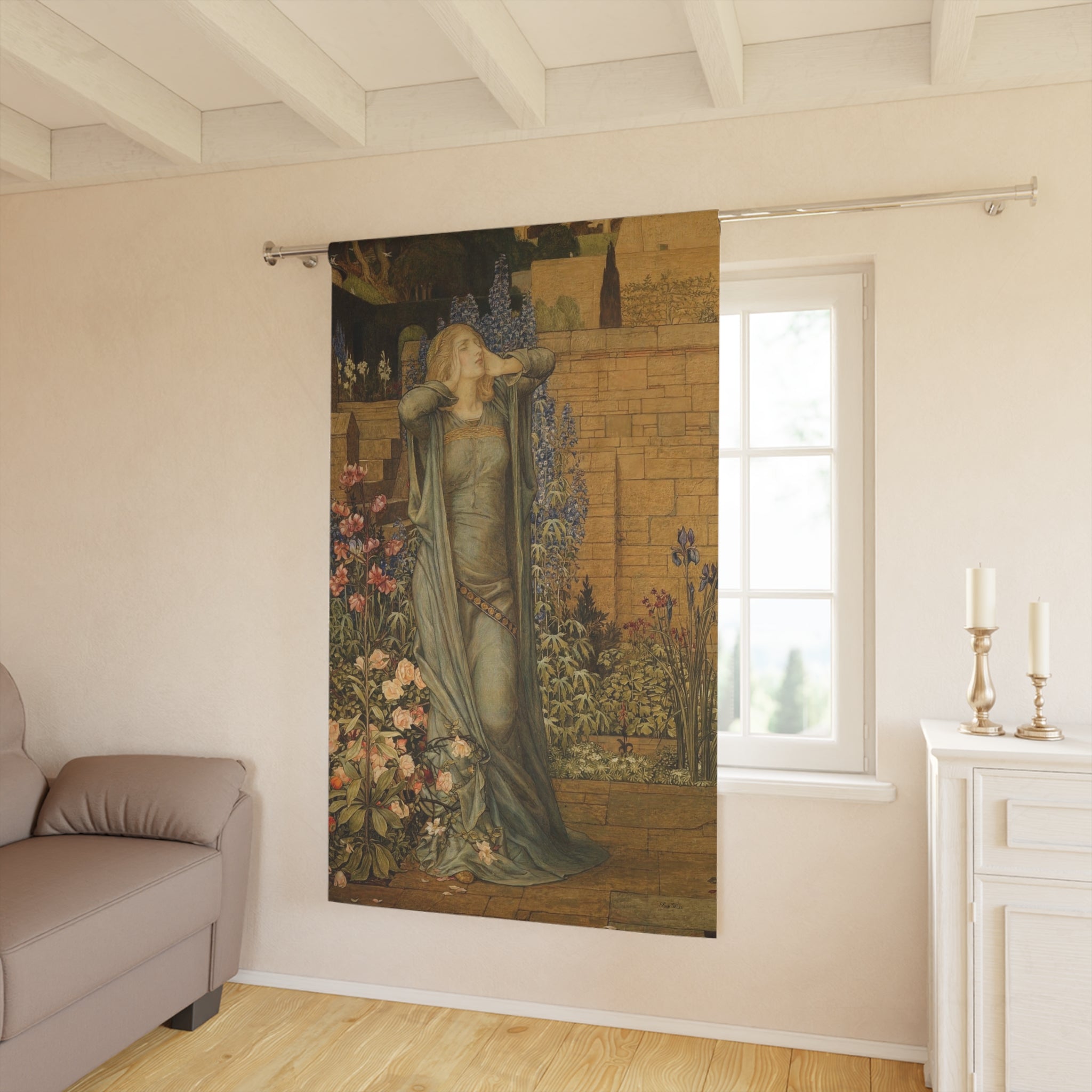 Beauty and the Beast Window Curtains (1 Piece) Beast listed separately