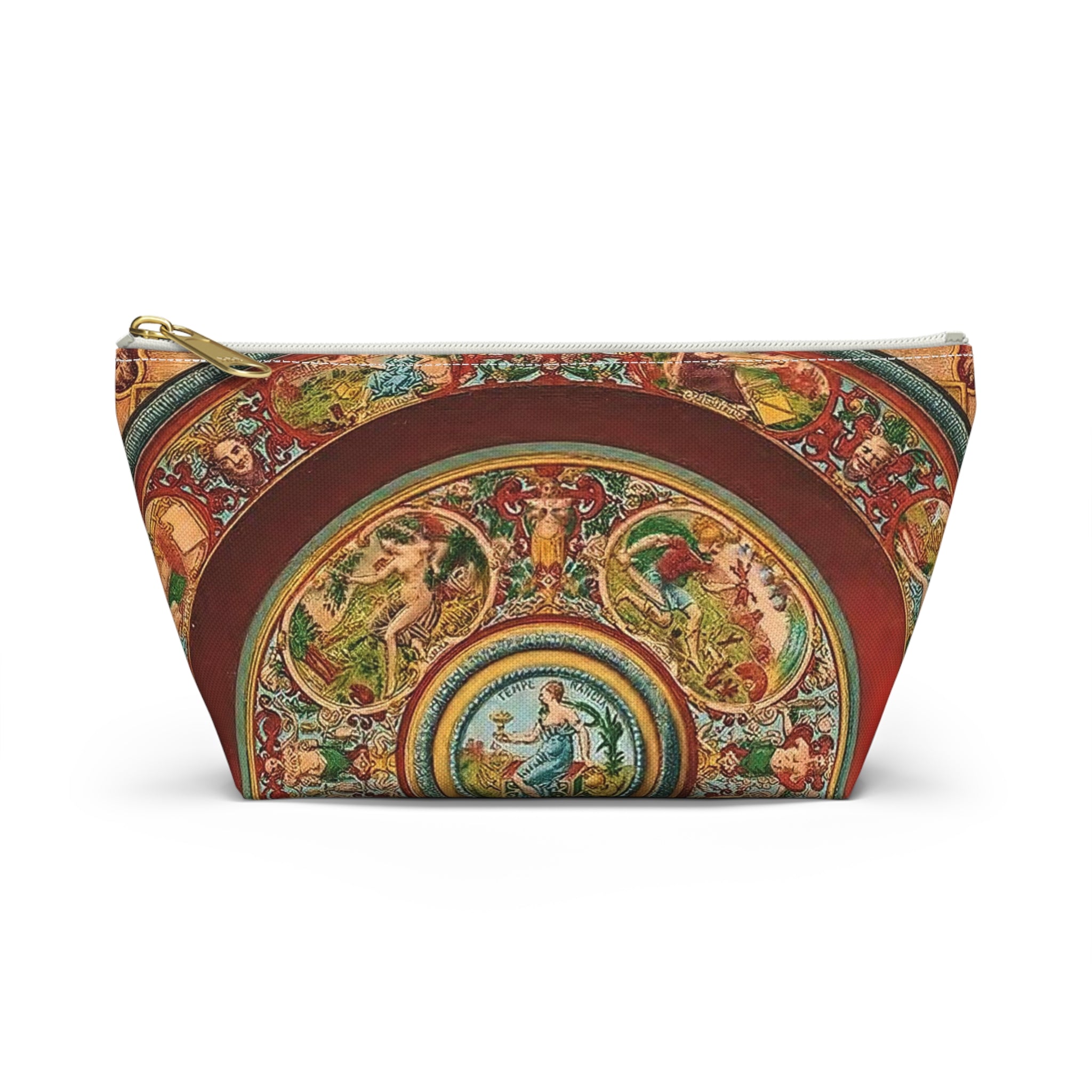 Renaissance Circles and Arches Accessory Pouch w T-bottom (2 sizes)