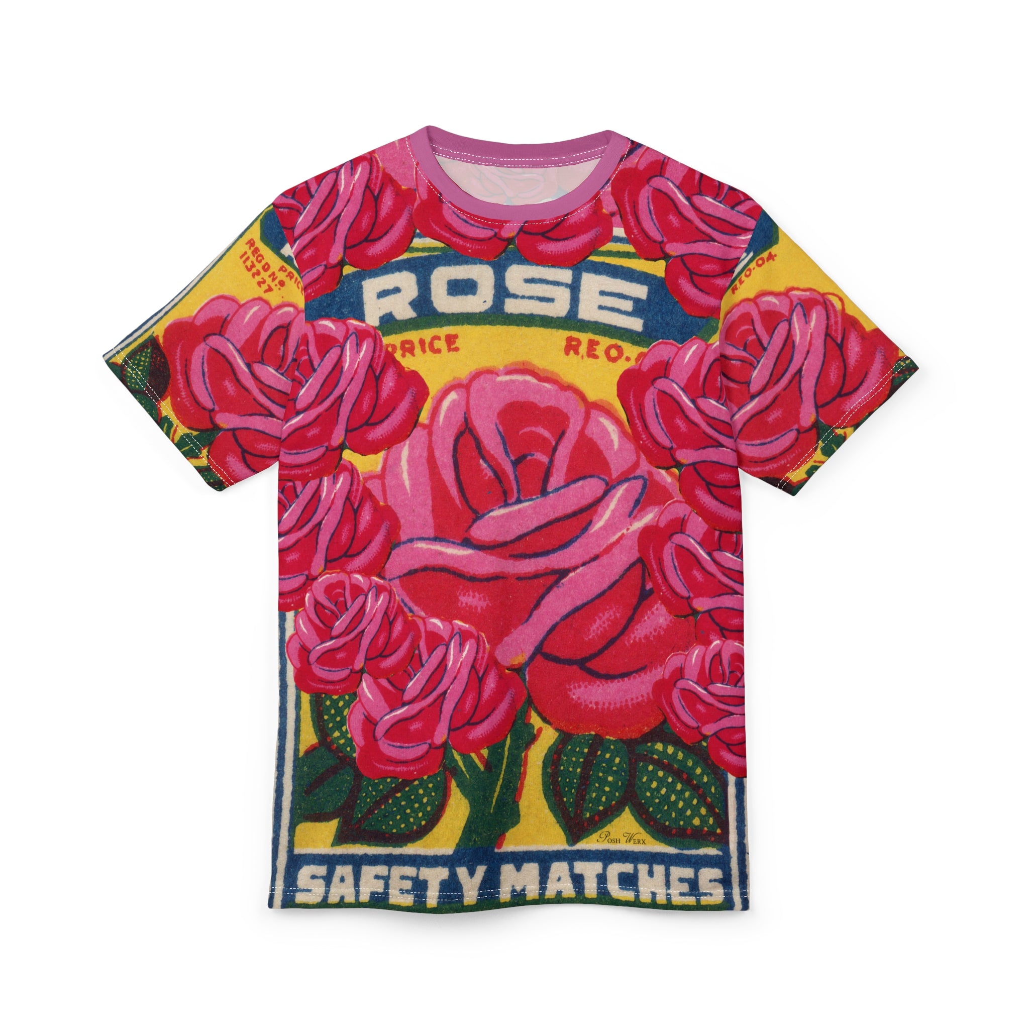 Rose Matchbox Unisex Shirt (6 sizes)