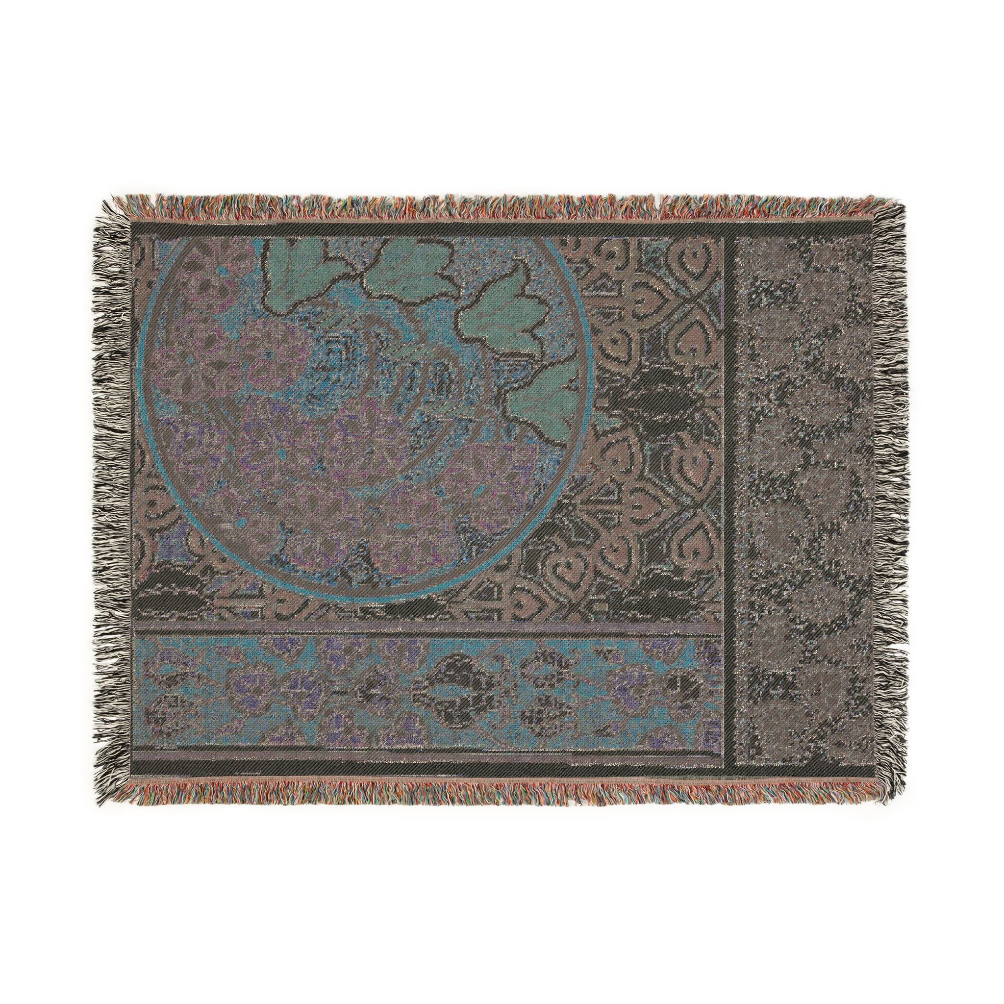 Deco Cyclamens: Woven Blanket / Wall Hanging (3 variants)