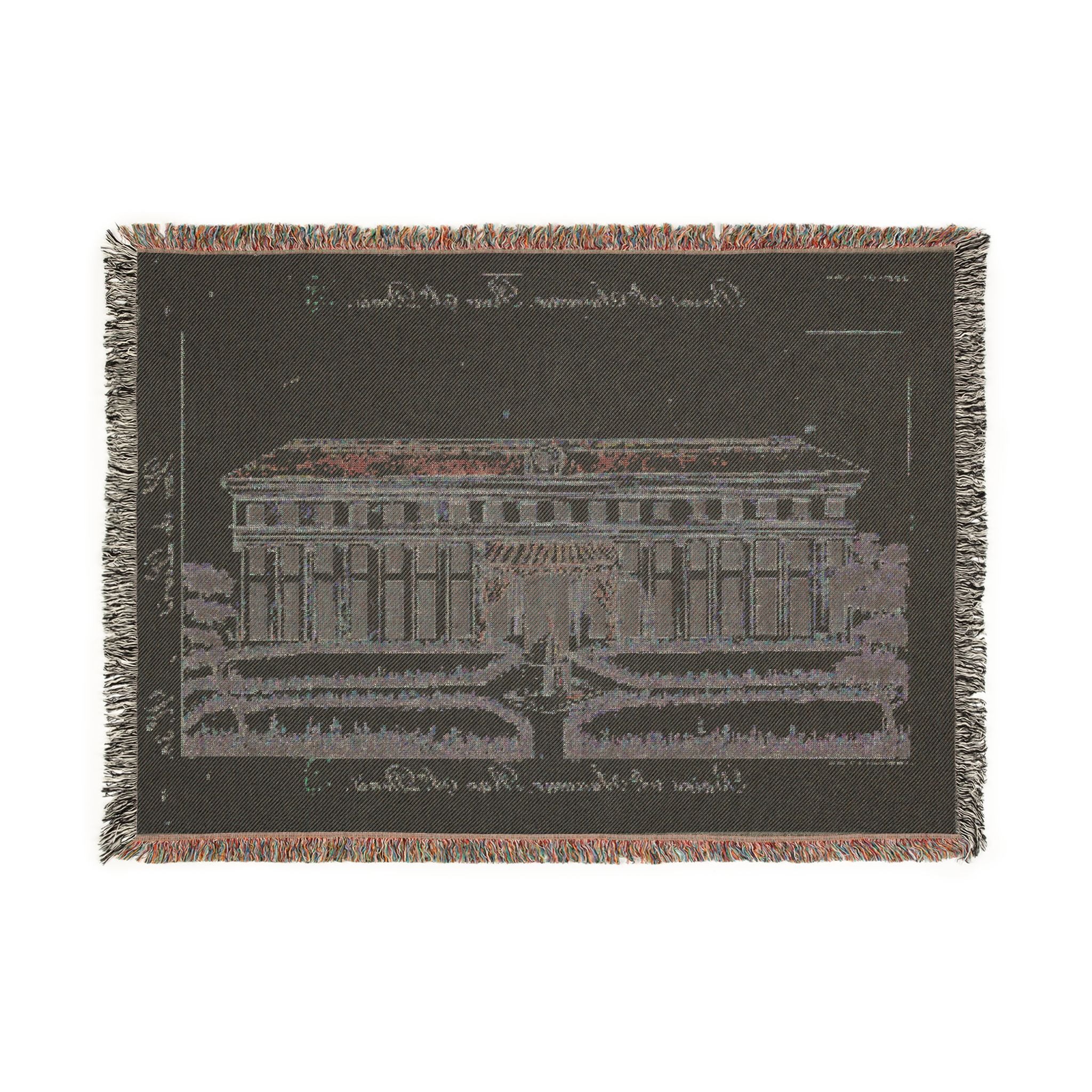 Parisian Architecture: Woven Blanket / Wall Art / Tapestry / Throw