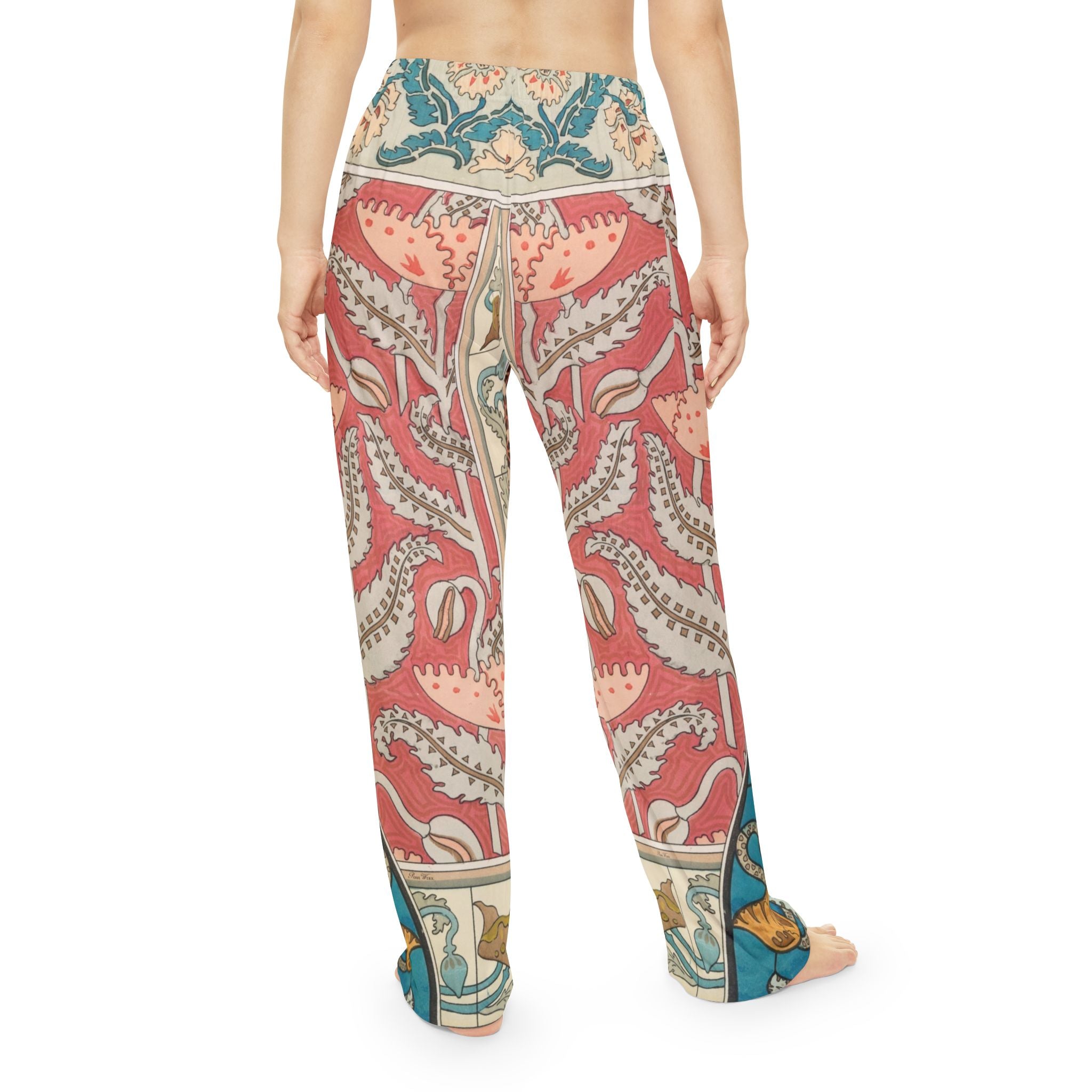 Deco Poppies, Pajama Bottoms, Loungewear Essential (8 sizes)