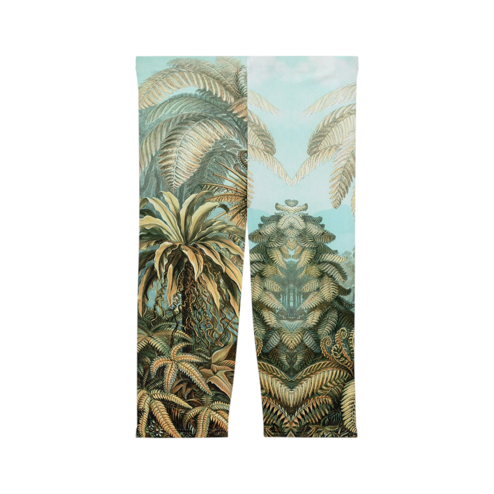 Tropical Jungle Women’s Capri Leggings / Bottoms ( 6 sizes )