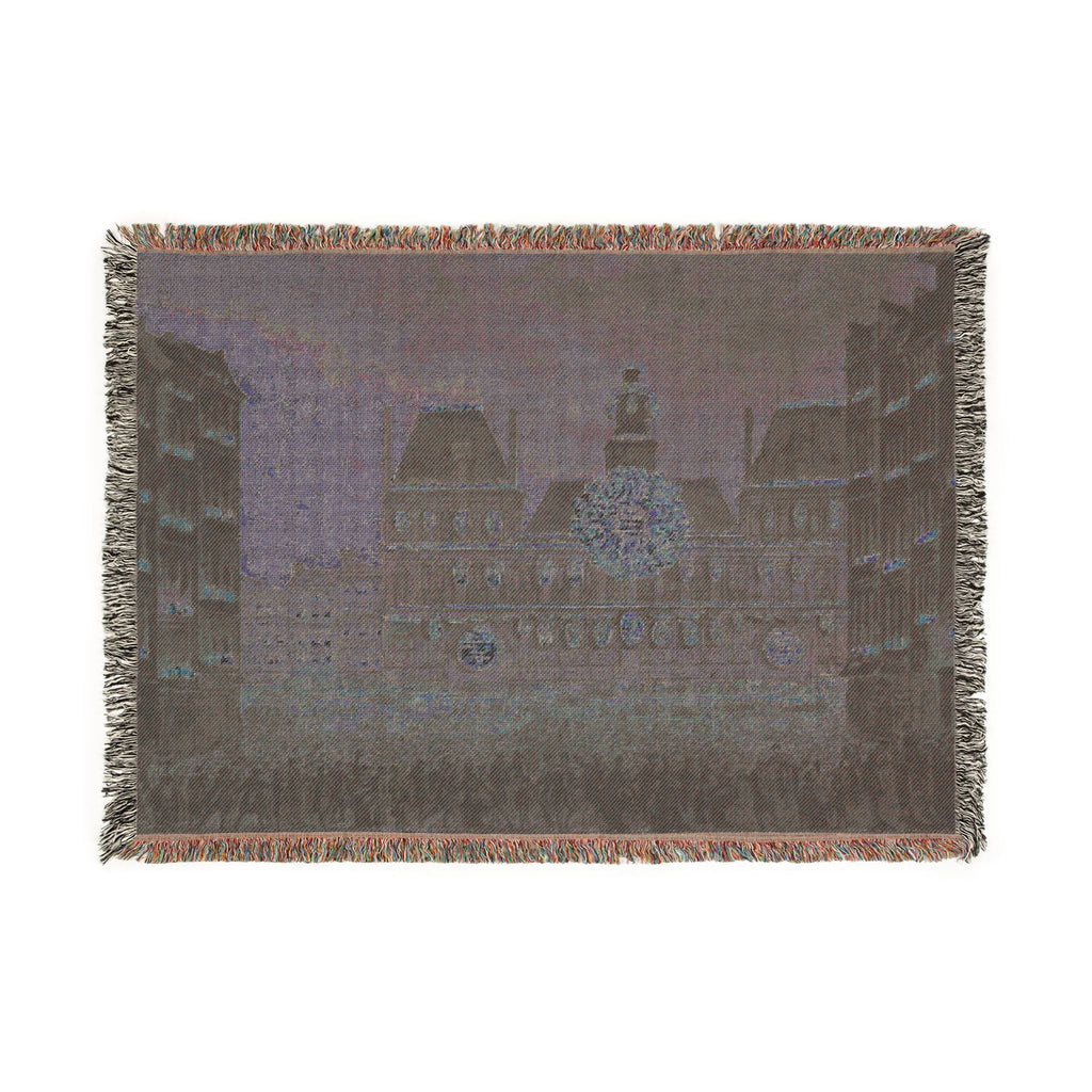 Muse De Orsay Parisian Train Station Tapestry Throw - Woven Blanket, Wall Hanging