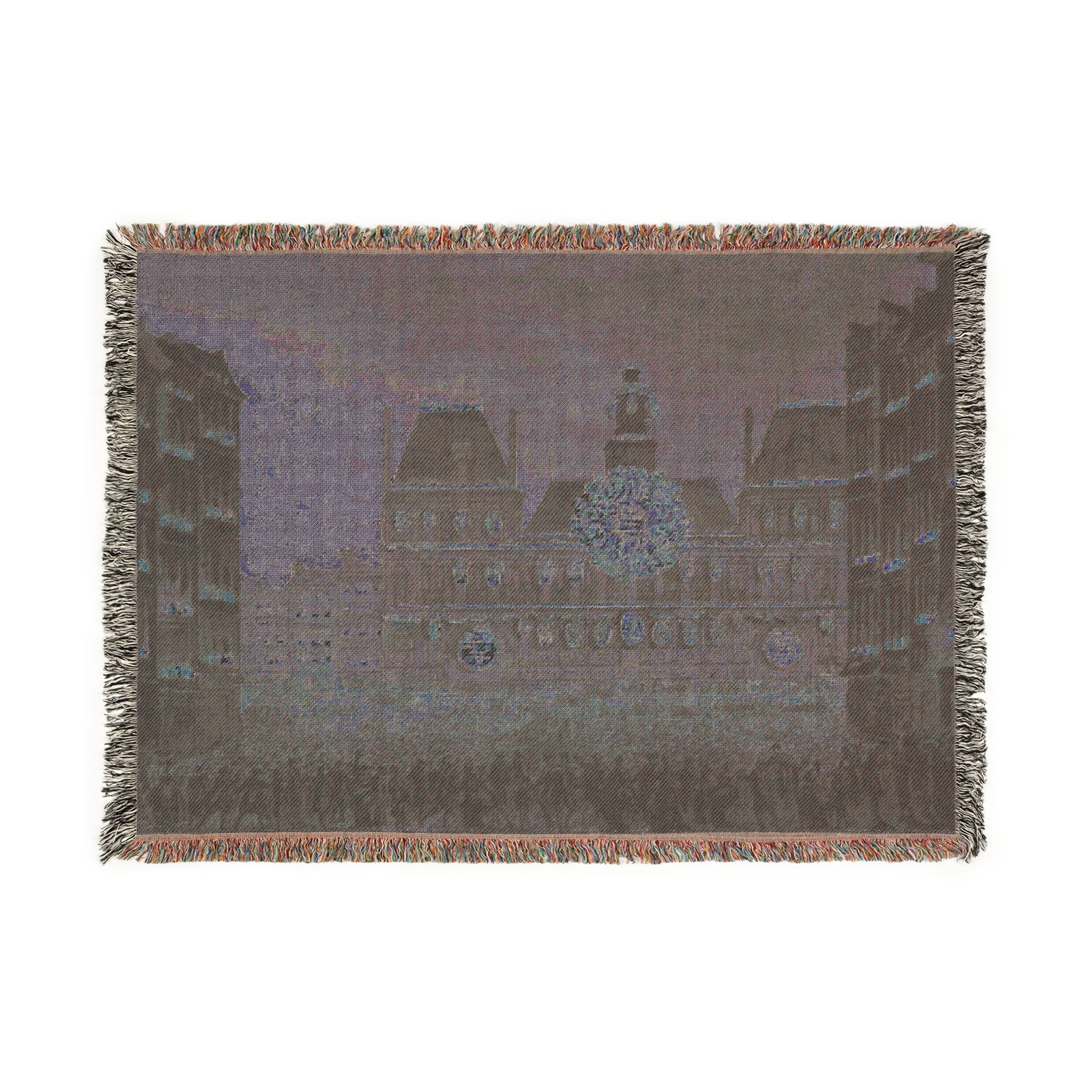 Muse De Orsay Parisian Train Station Tapestry Throw - Woven Blanket, Wall Hanging
