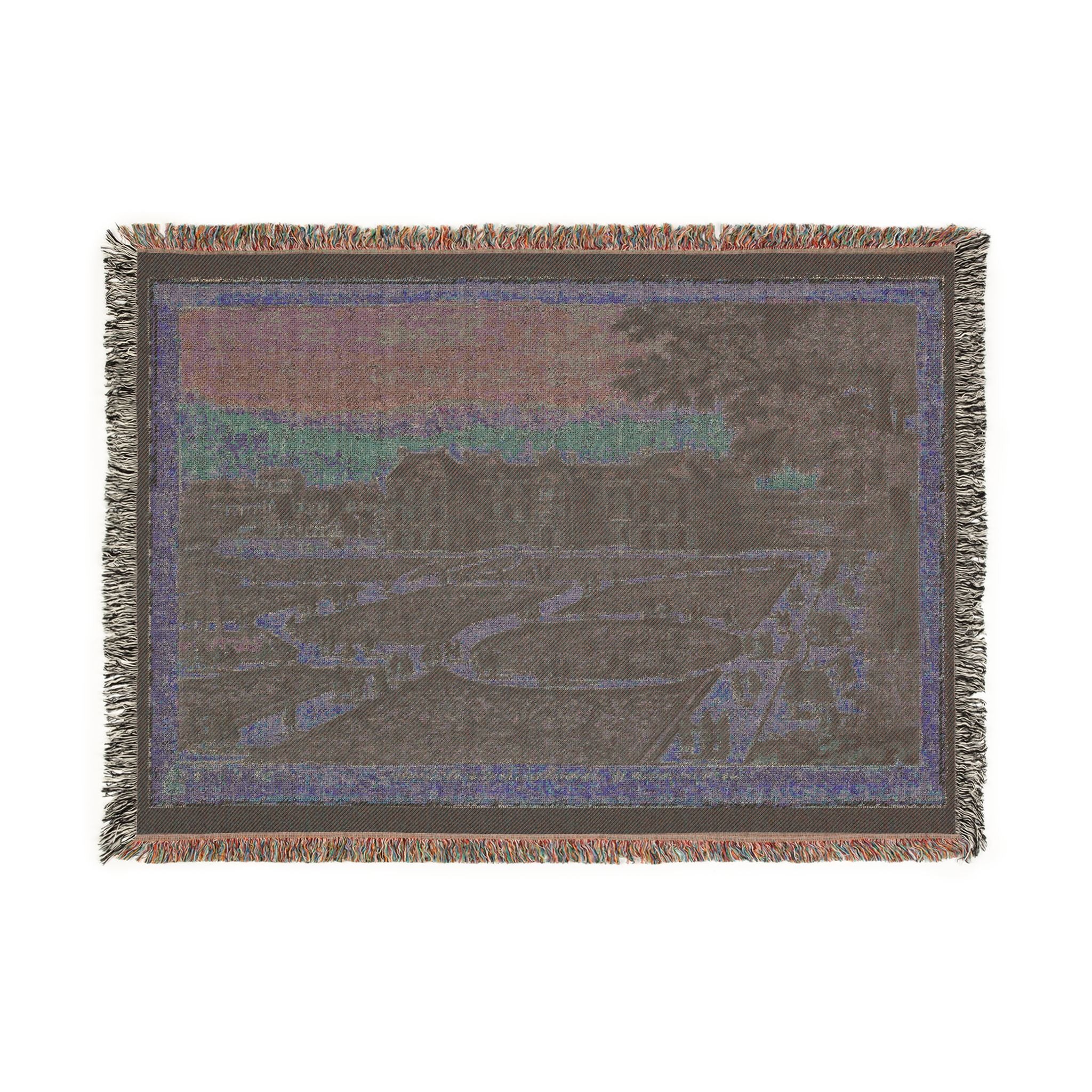 Luxembourg Palace and Garden Woven Blanket - Tapestry Throw / Wall Art 3 variants