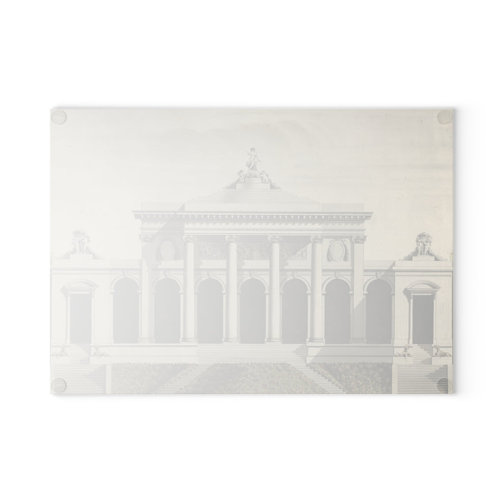 Architectural Glass Cutting Board - Elegant Kitchen Décor (2 sizes)