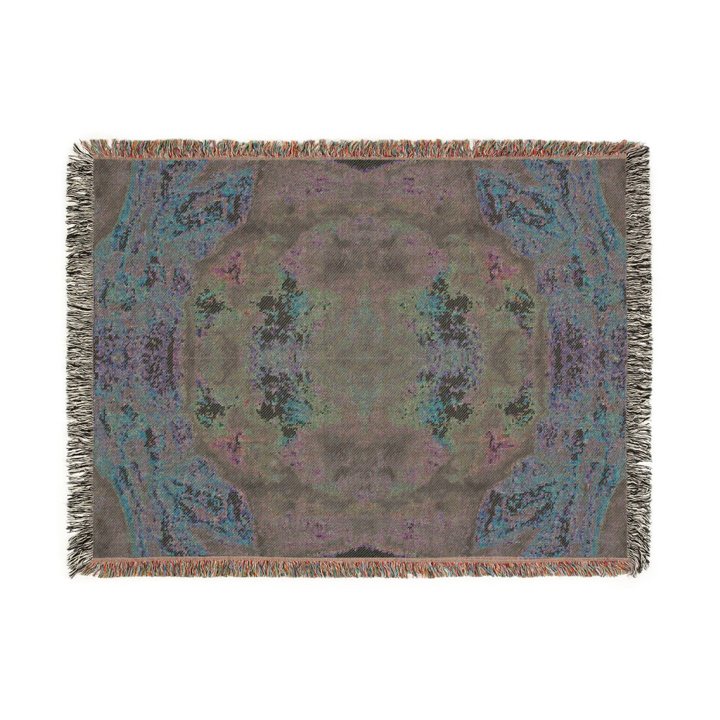 Kaleidoscope Mosaic Woven Blanket - Decorative Throw / Wall Hanging 3 sizes
