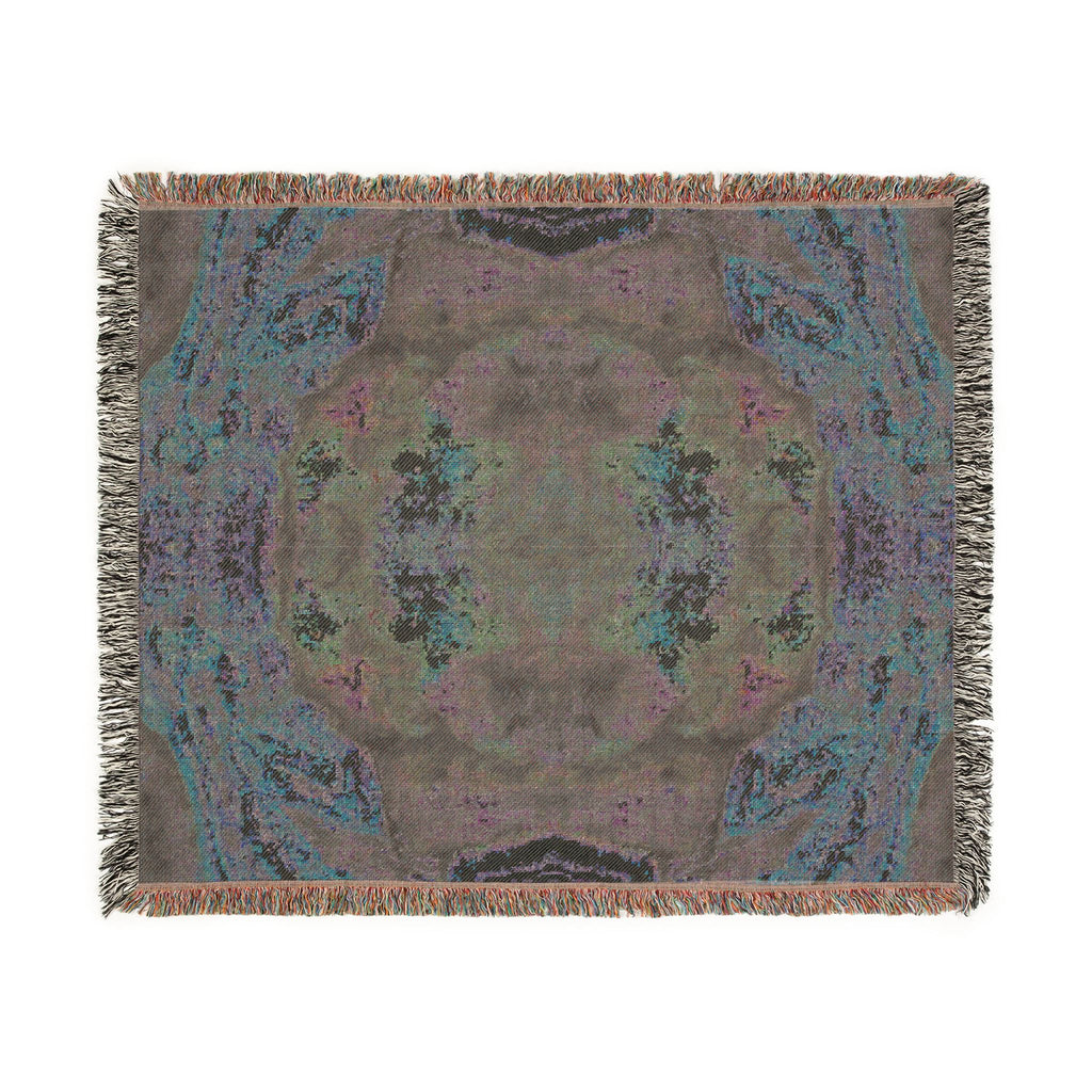 Kaleidoscope Mosaic Woven Blanket - Decorative Throw / Wall Hanging 3 sizes
