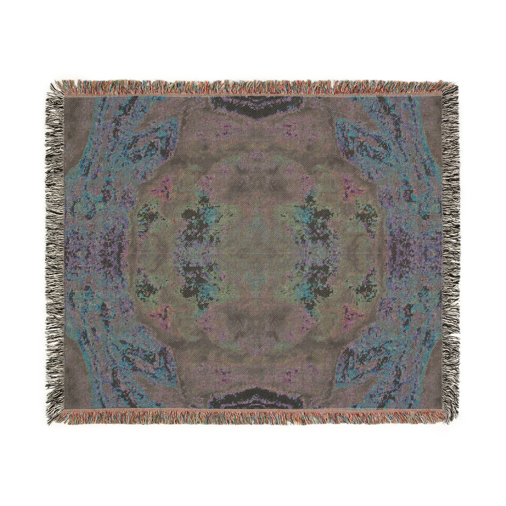 Kaleidoscope Mosaic Woven Blanket / Throw / Wall Art (3 sizes)