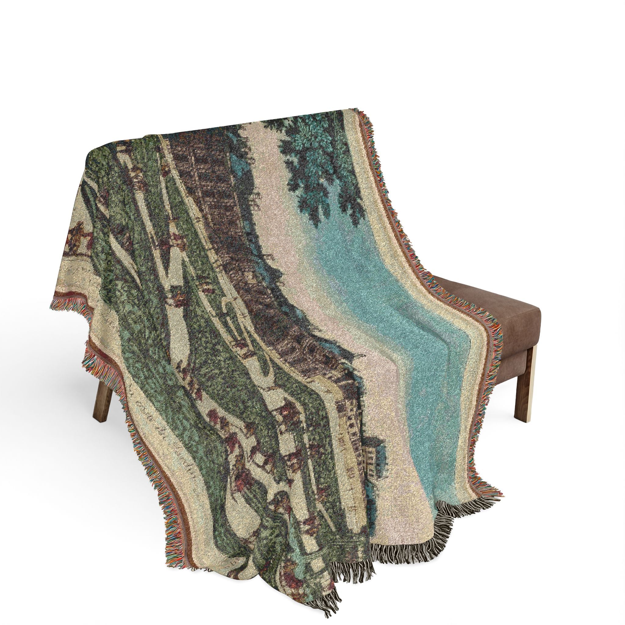 Luxembourg Palace and Garden Woven Blanket - Tapestry Throw / Wall Art 3 variants