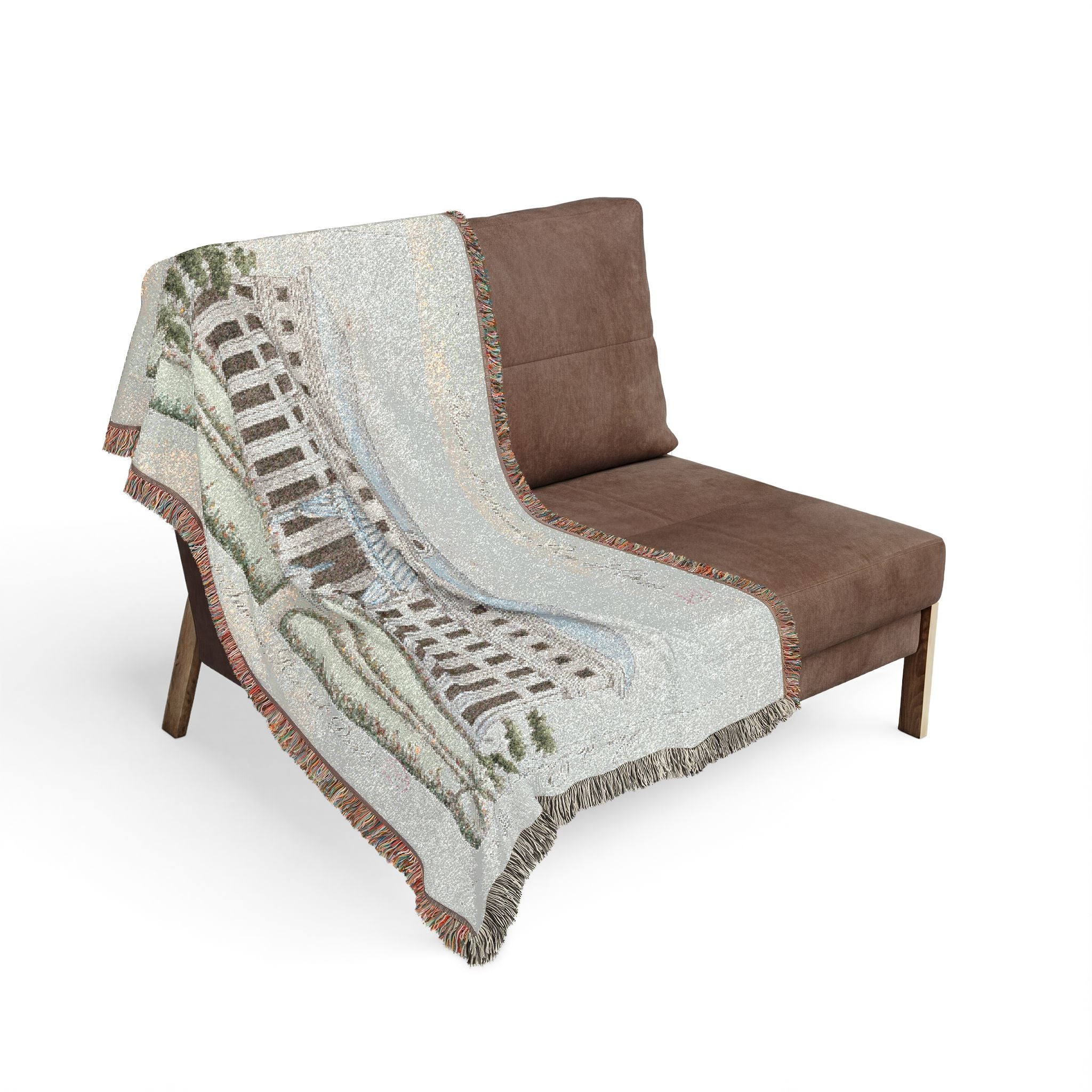 Parisian Architecture: Woven Blanket / Wall Art / Tapestry / Throw