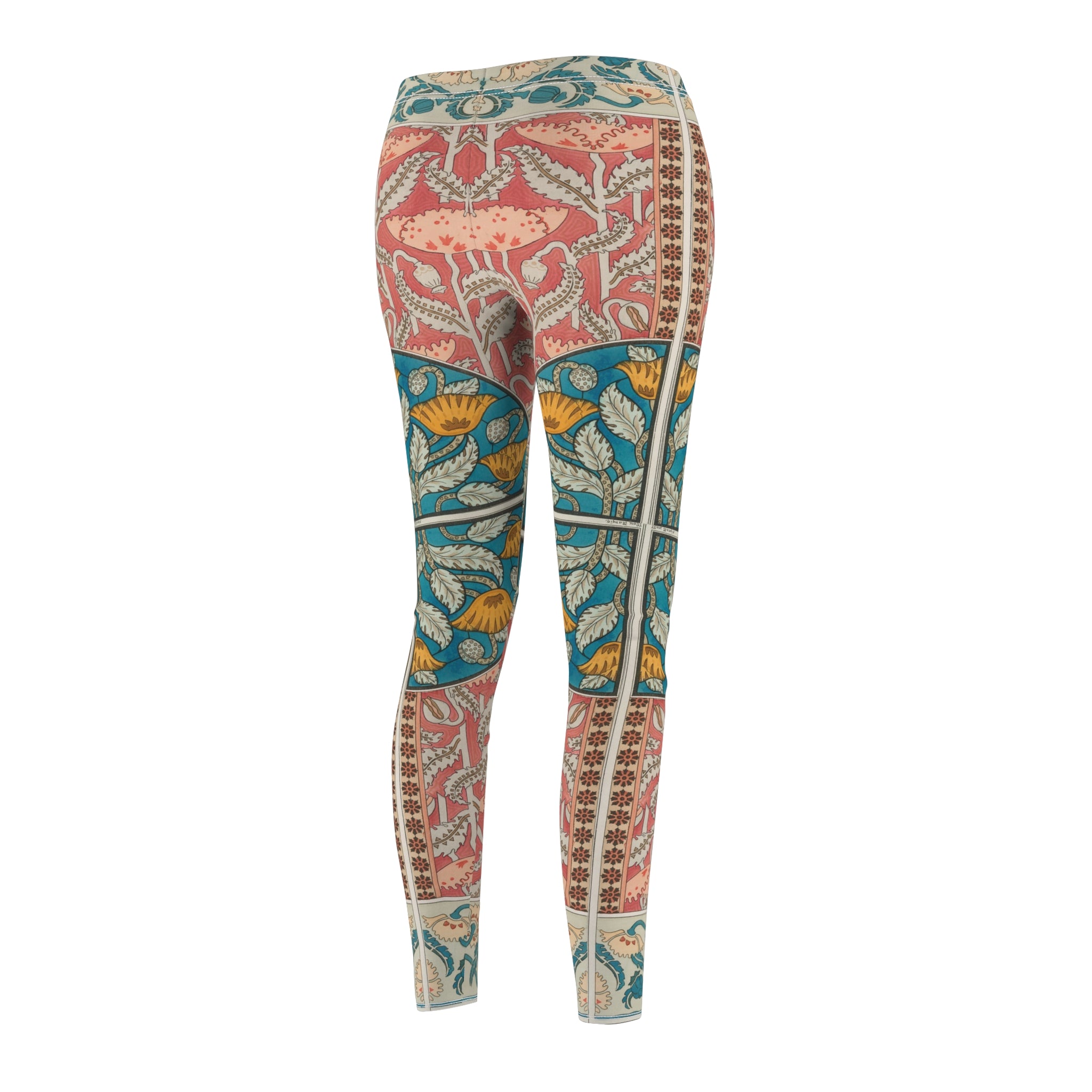 Deco Poppies Women's Casual Leggings / Bottoms (6 sizes)