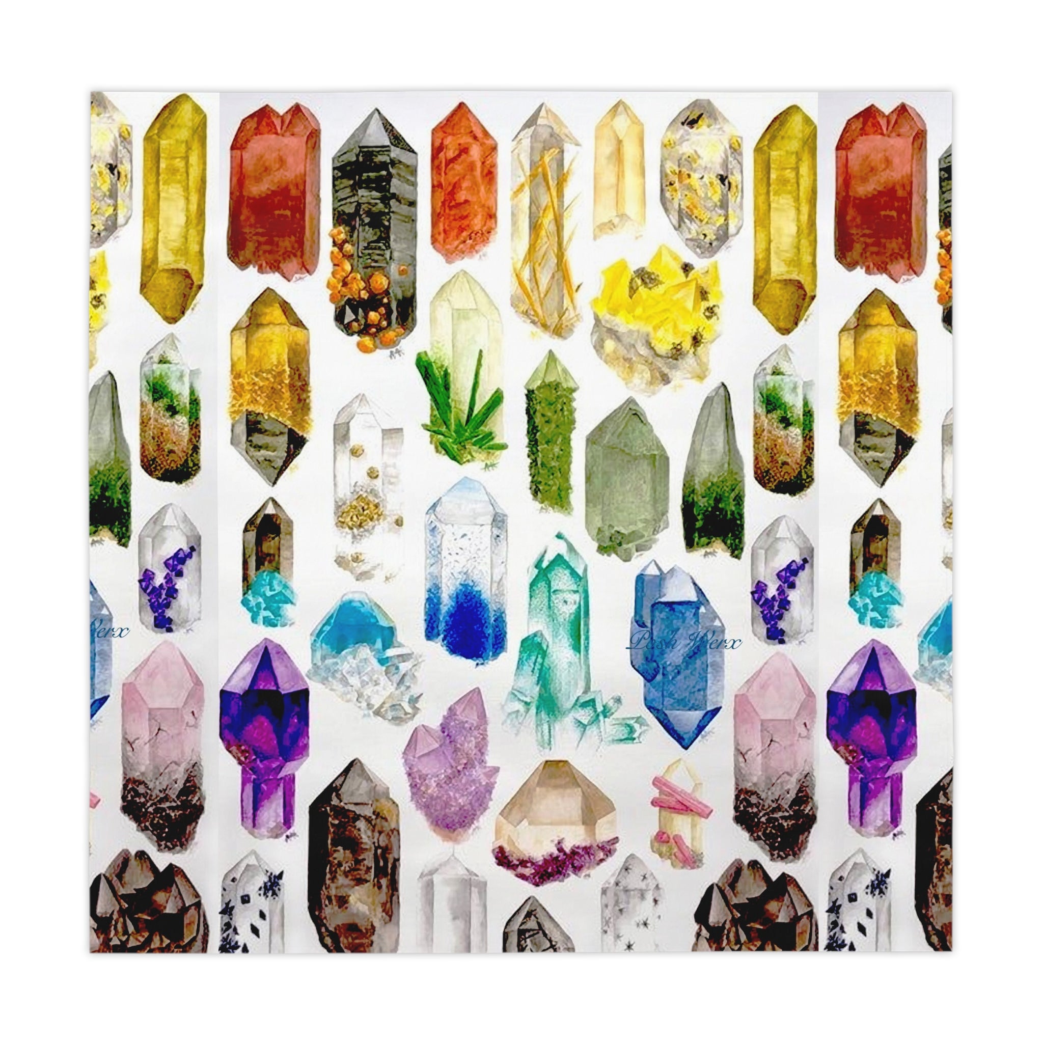 Gemstones 2 Table Cloth - Tablescapes / Kitchen