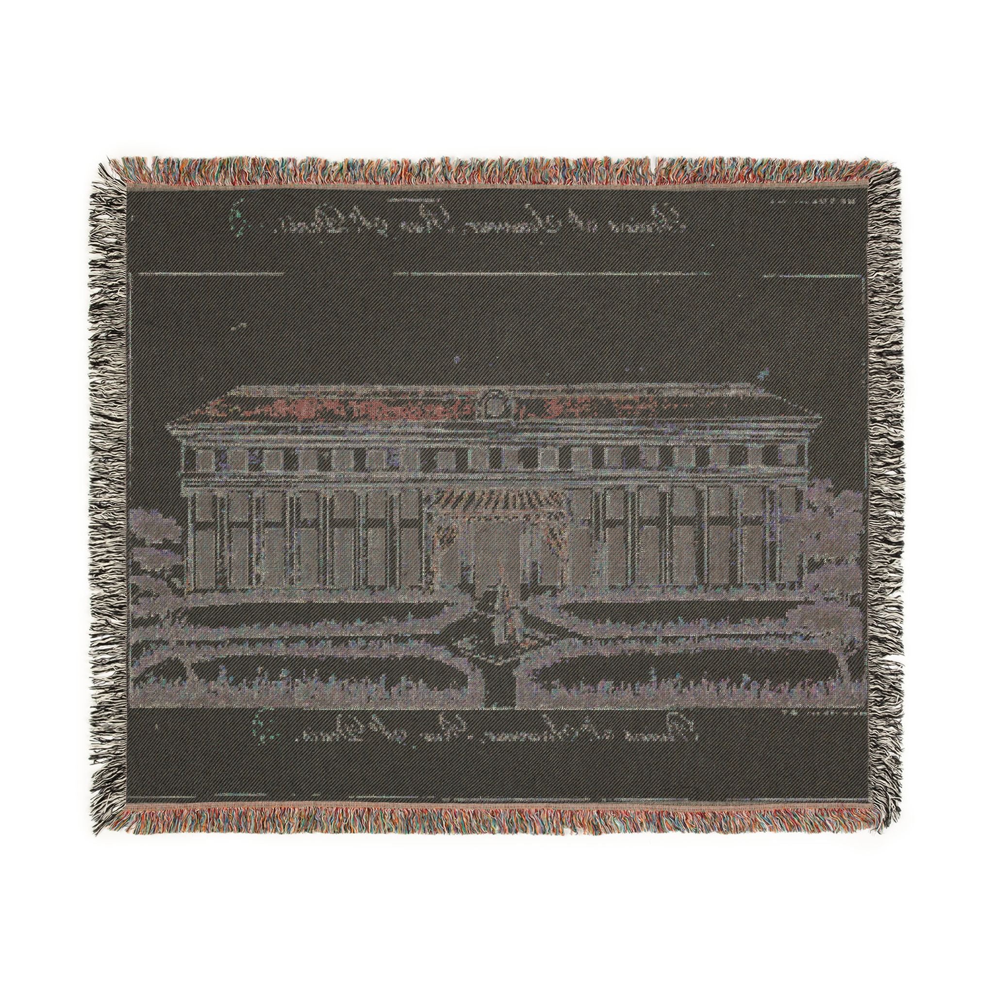 Parisian Architecture: Woven Blanket / Wall Art / Tapestry / Throw