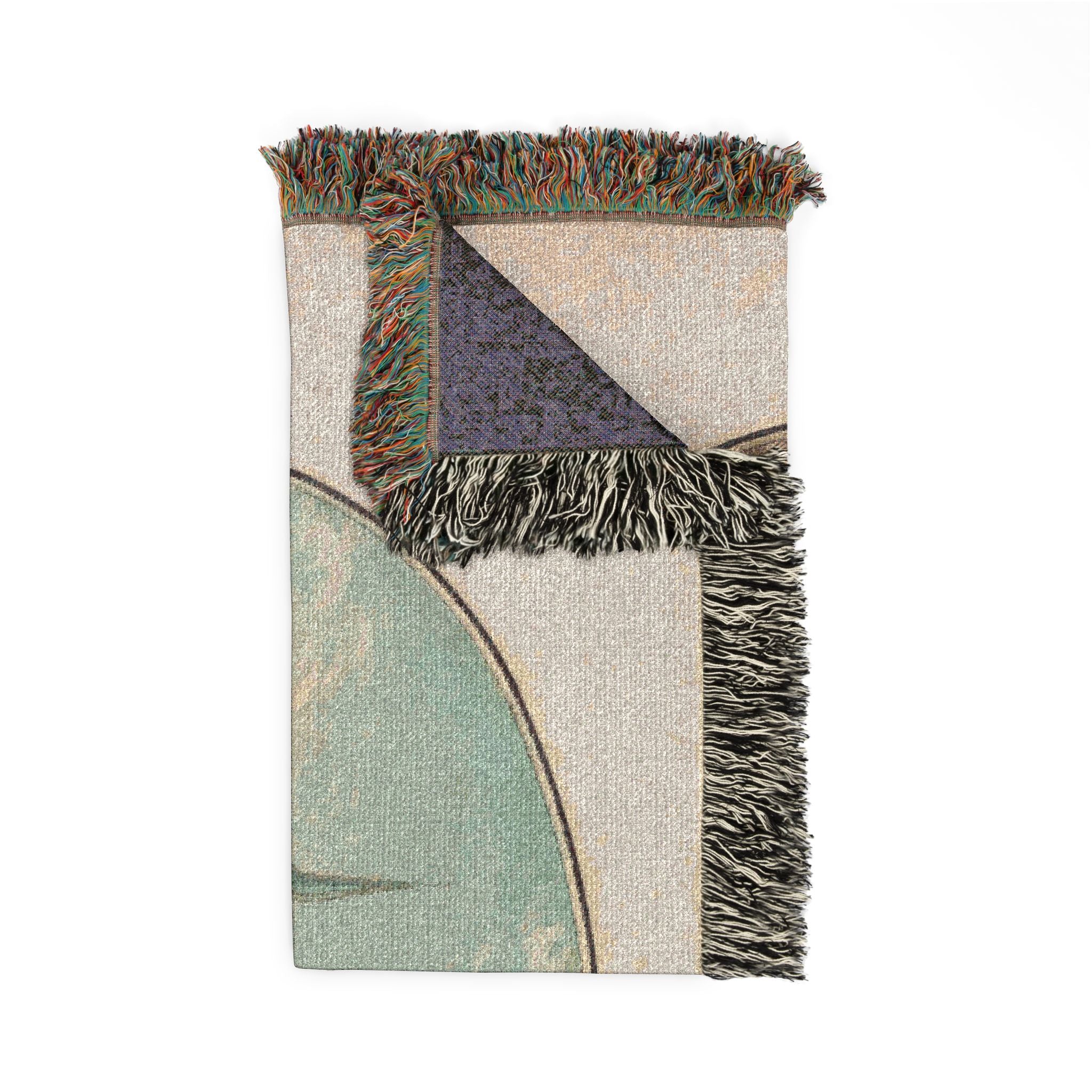 French Architecture: Woven Throw Blanket / Wall Art Hanging 3 sizes