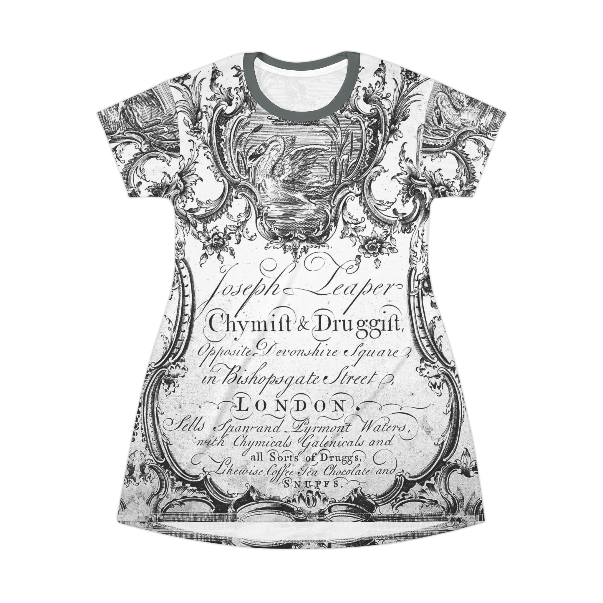 London Chemist Dress / Tunic Top / Sleep Shirt (6 sizes)