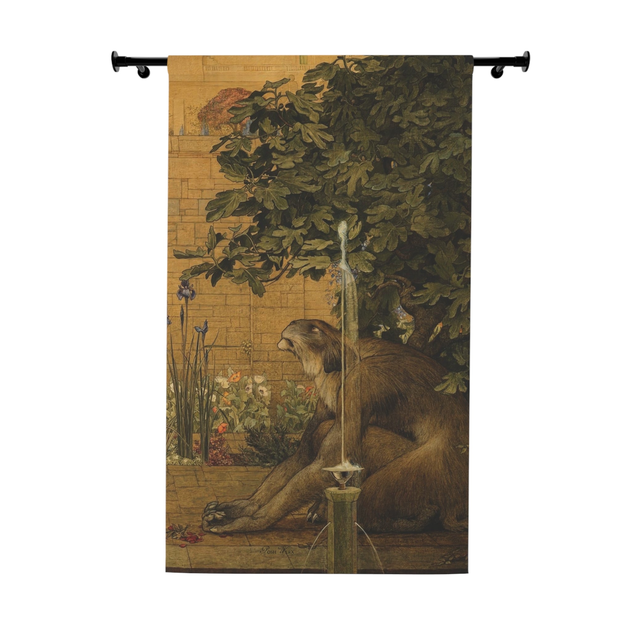 Beauty and the Beast Window Curtains (1 Piece) Beauty available separately