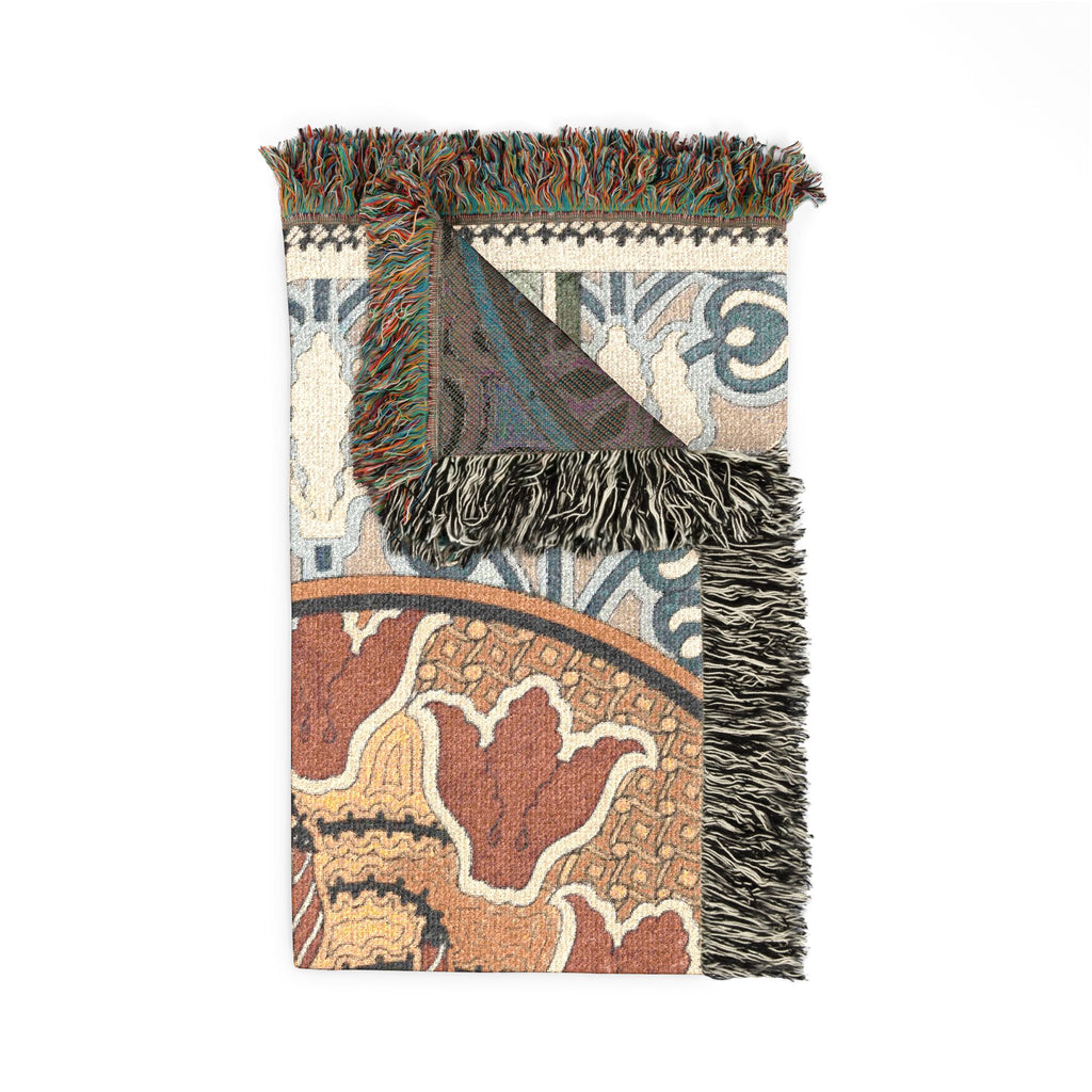 Deco Cyclamens: Woven Blanket / Wall Hanging (3 variants)